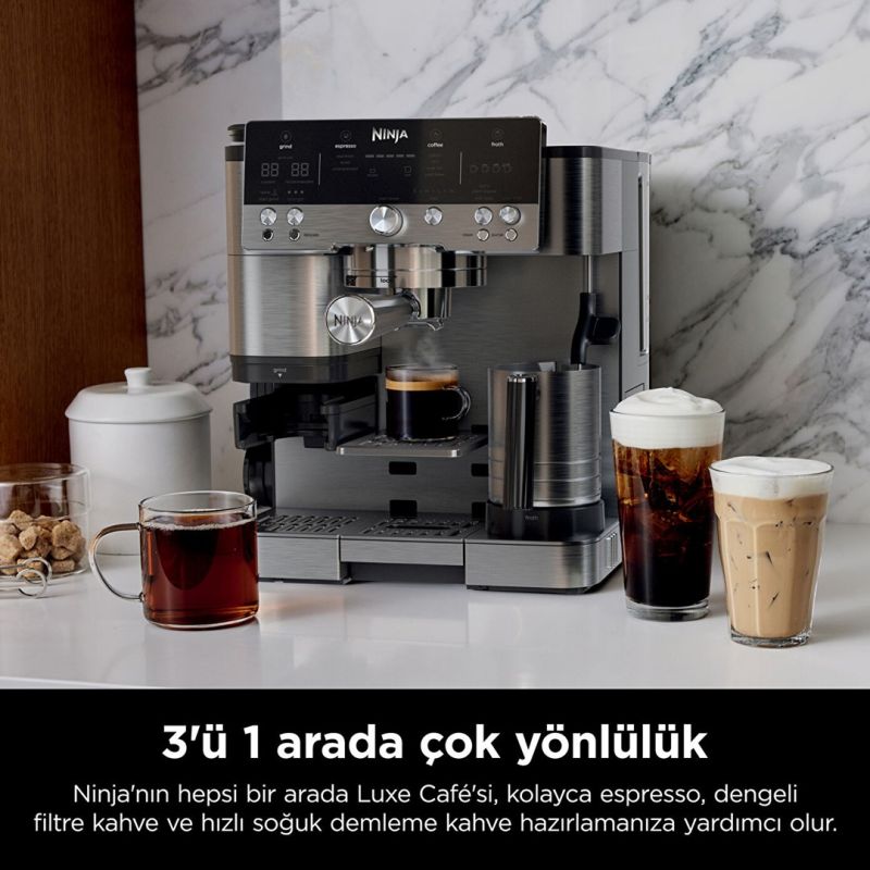 Ninja Ninja Luxe Cafe ES601 3in1 coffee machine AGD - Produkty/Ekspresy do kawy Your Sports Performance