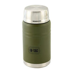 M-TAC Olive stainless steel lunch thermos with spoon, capacity 750 ml. AGD - Produkty/Termosy i kubki termiczne Your Sports Performance