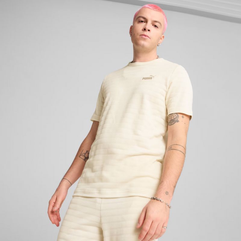 Puma Ess Elevated Structured Tee M 684722 99 Clothing/Lifestyle/T-shirts Puma