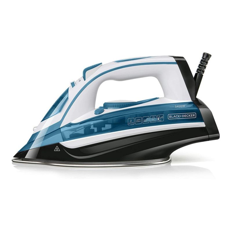 Black+Decker BXIR2402E steam iron (2400W; white) AGD - Produkty/Żelazka i generatory pary Your Sports Performance