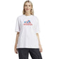 adidas Flower Pack Badge of Sport Women's T-shirt White IT1421 Clothing/Lifestyle/T-shirts Adidas