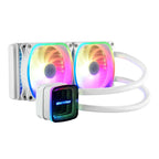 Enermax Aquafusion ADV 240mm RGB Liquid CPU Cooler White Chłodzenie/Chłodzenie CPU Your Sports Performance