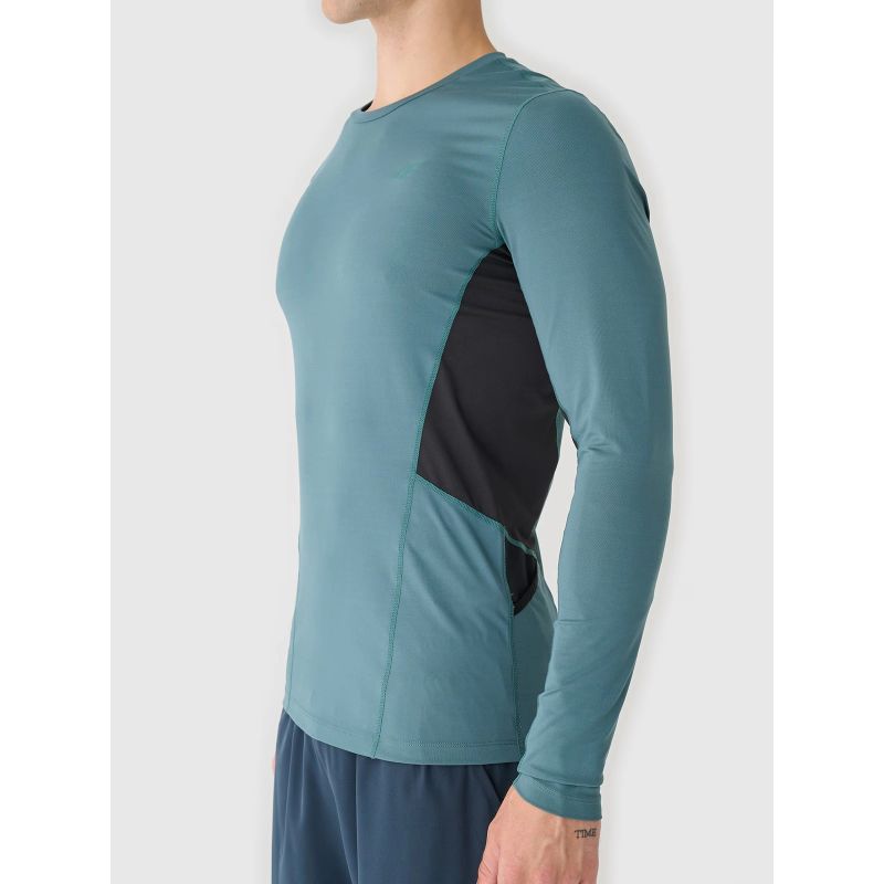 Men's quick-drying running longsleeve 4F 4FWAW24TFLOM252-40S *Kategoria tymczasowa Your Sports Performance