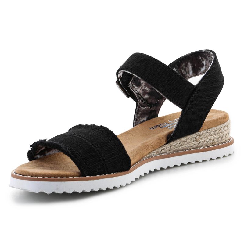 Skechers Espadrilles BOBS Adobe Princess W 113541-BLK Sandals Footwear/Lifestyle/Skechers Skechers