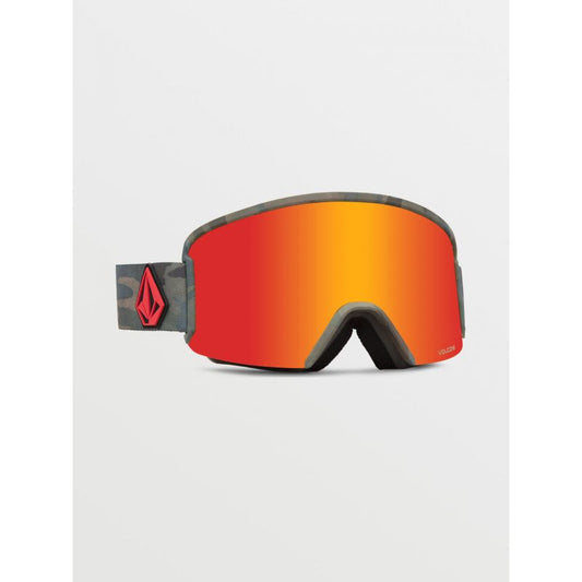 Volcom GARDEN CAMO/RED CHROME snowboard goggles (VG0122103) Accessories/Skiing/Gogle/Volcom Your Sports Performance