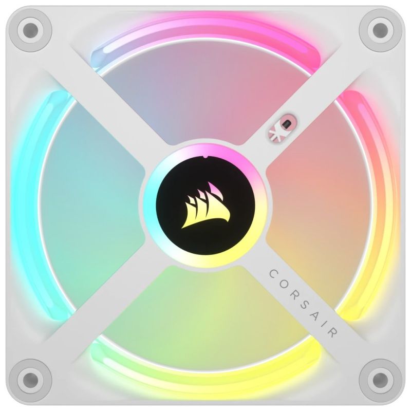 Corsair CO-9051005-WW computer cooling system Computer case Fan 12 cm White 1 pc. Chłodzenie/Chłodzenie - wentylatory Your Sports Performance