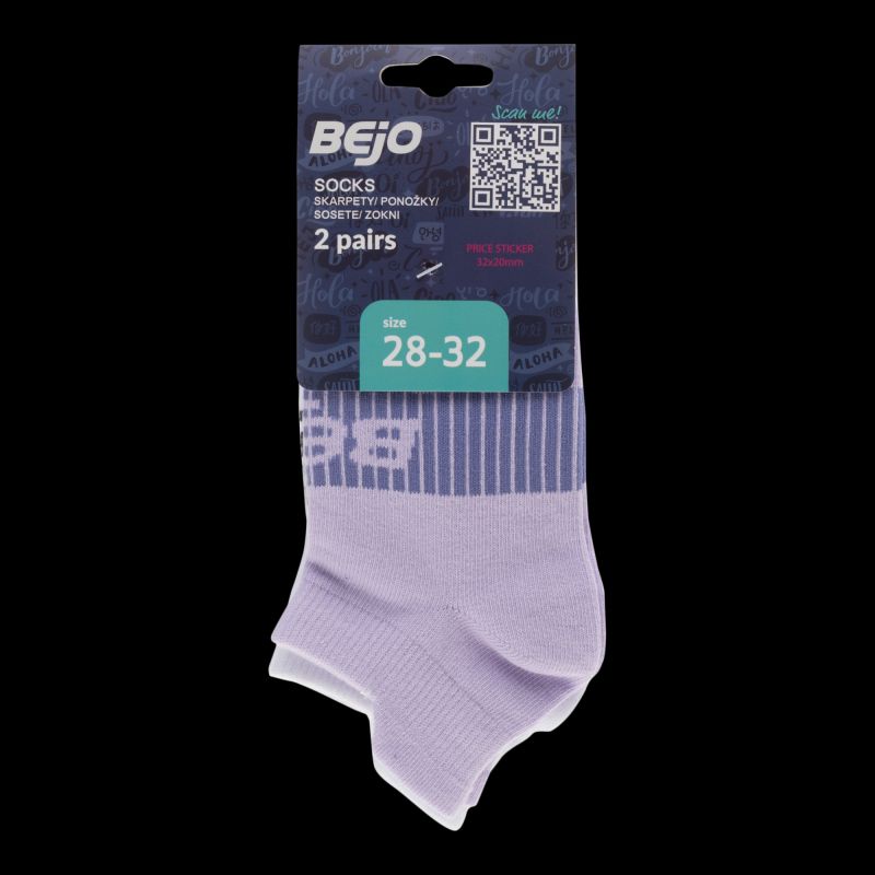 Children's ankle socks SOKSI JR 2 PACK Bejo