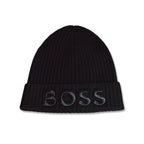 Hugo Boss Zaryan Wool Winter Hat Black - 50478410-001 Odzież/Czapki/Czapki zimowe Your Sports Performance