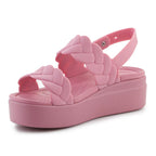 Crocs Brooklyn Woven Low Wedge W 209977-6XX sandals Footwear/Lifestyle/Crocs Crocs