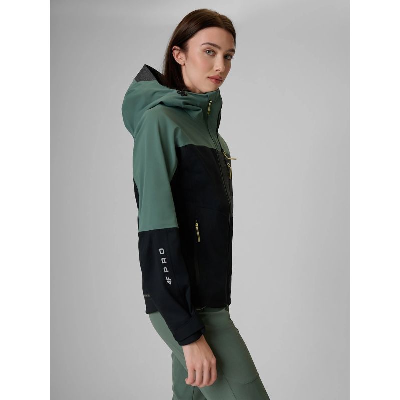 4F PRO windproof softshell jacket, 10000 membrane, women's 4F 4FWSS26TSOFF542-20S