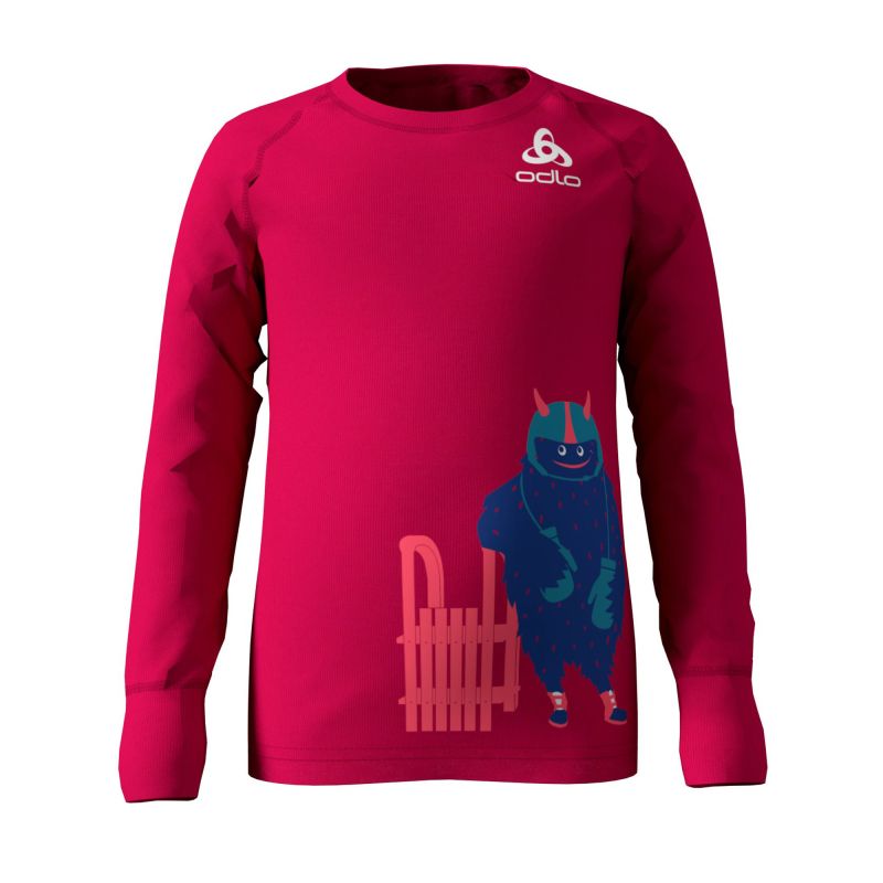 Odlo technical children's shirt SUW TOP crew neck l/s WARM TREND KIDS (small) C/O