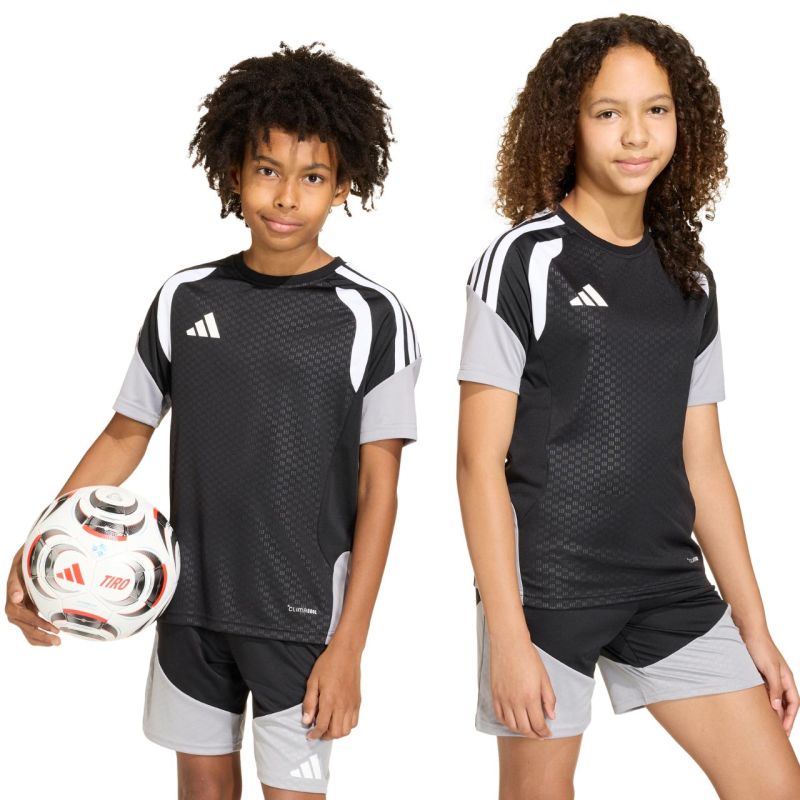 adidas Tiro 26 Competition Training Kids T-Shirt Black and Gray KA7599 To be categorized Your Sports Performance