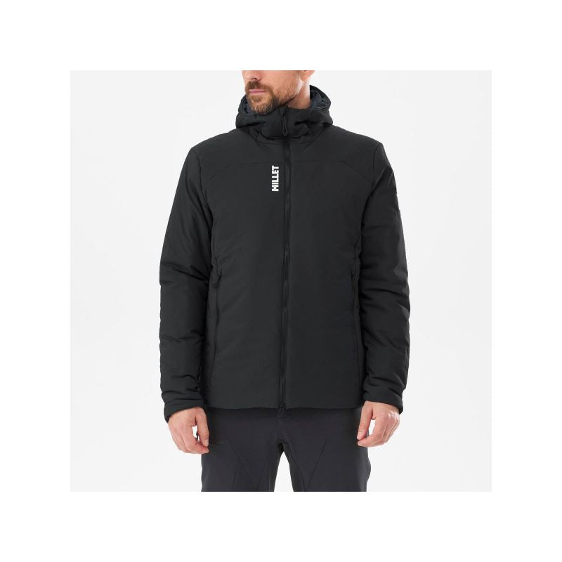 MILLET M Mixt Warm Hoodie Jacket Black Import z PMSport Your Sports Performance