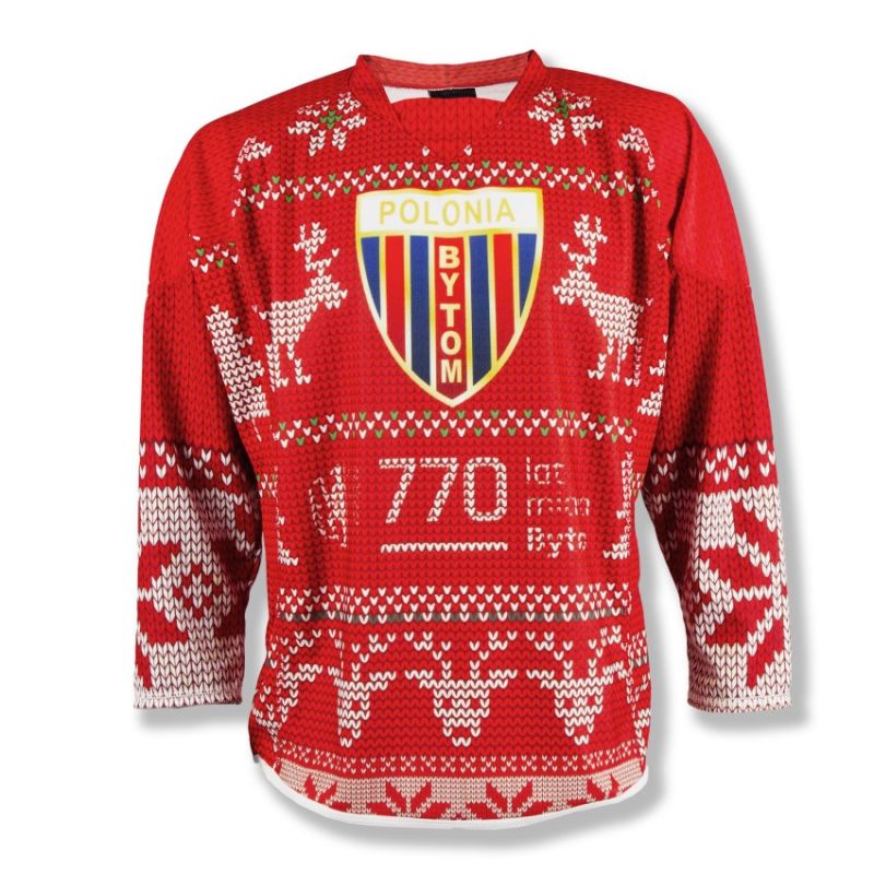 Replica of the Christmas Polonia Bytom M SREBBSPREP24-XMAS match jersey Accessories Your Sports Performance