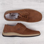 Rieker M RKR528 brown openwork leather shoes Footwear/Lifestyle Your Sports Performance