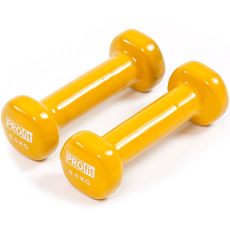 Vinyl dumbbell PROfit 0.5kg DK 4102 Accessories/Training equipment Your Sports Performance