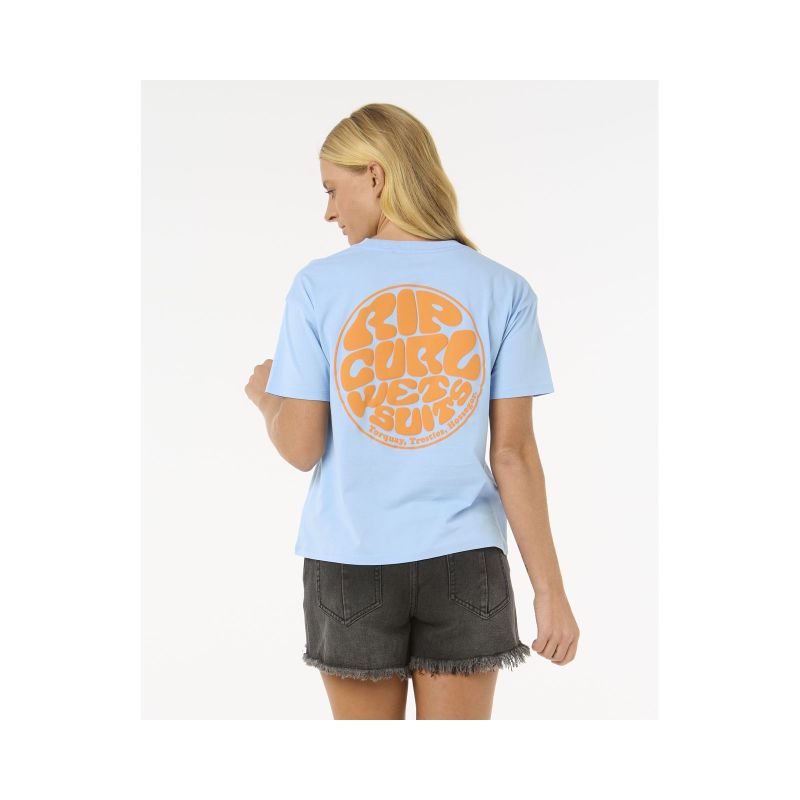 RIP CURL Icons Of Surf Relaxed Tee T-Shirt blue