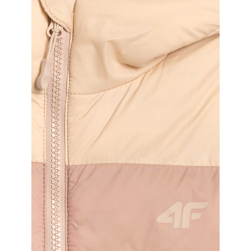 Girls' down jacket with synthetic filling 4F 4FJRAW25TDJAF0771-83S Clothing Your Sports Performance