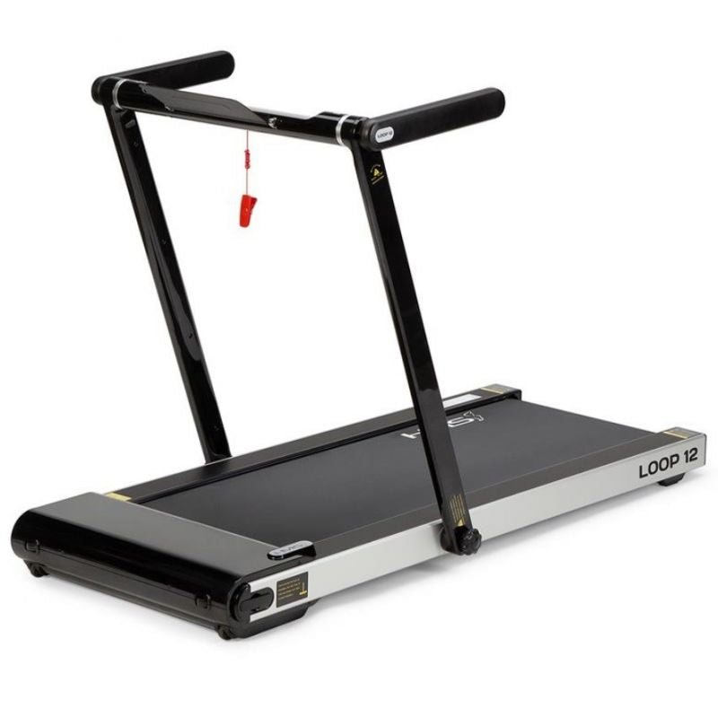 HMS LOOP12 Electric Treadmill 1-12 km/h, Black In preparation Your Sports Performance