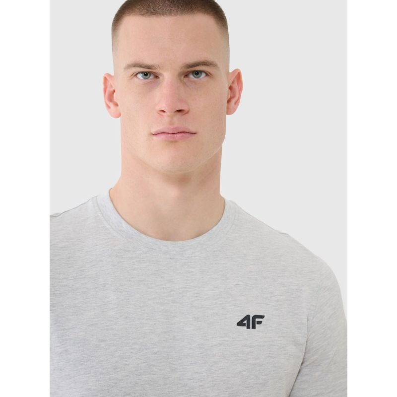 Men's cotton T-shirt 4F 4FWMM00TTSHM2657-27M 4f