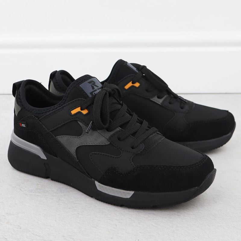Rieker U1403-01 waterproof black sports shoes Footwear Your Sports Performance