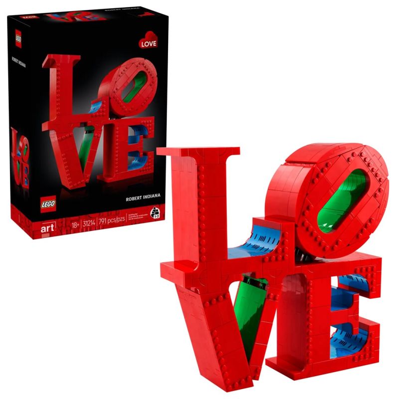 LEGO Art 31214 LOVE Accessories Your Sports Performance