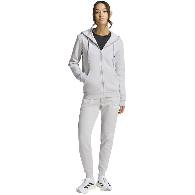 Women's adidas Entrada 26 Full Zip Hoodie Gray KF5936 To be categorized Your Sports Performance
