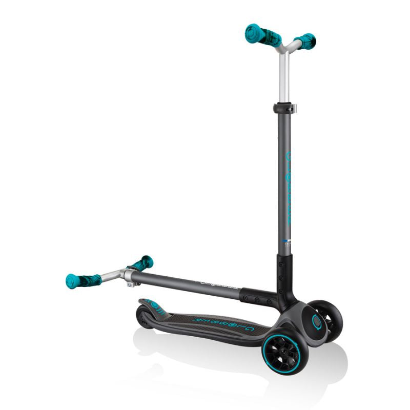 Globber Master Prime 3-wheel scooter / Black - Teal 664-105 Accessories/Skating/Hulajnogi Your Sports Performance