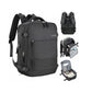 NOVEEN CTB400 Black Cabin Travel Backpack 40x20x25 Bagaż/Plecaki Your Sports Performance
