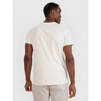 Men's regular printed T-shirt 4F 4FWSS25TTSHM1980-11S *Kategoria tymczasowa Your Sports Performance