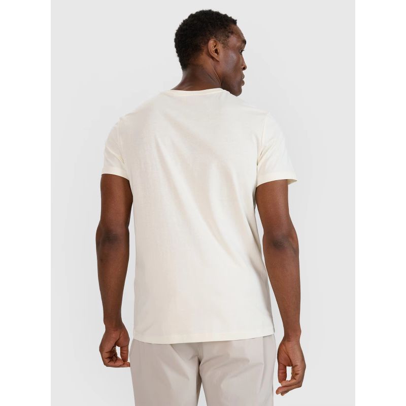 Men's regular printed T-shirt 4F 4FWSS25TTSHM1980-11S *Kategoria tymczasowa Your Sports Performance