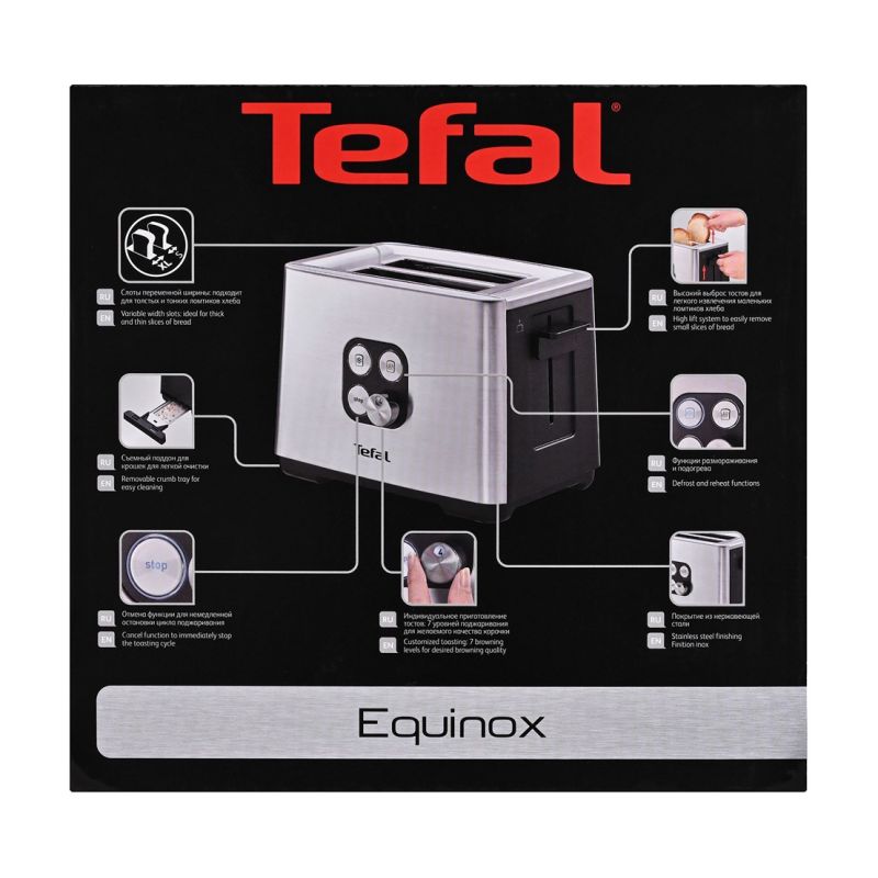 TEFAL TT420D30 toaster AGD - Produkty/Tostery Your Sports Performance