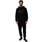 Men's sweatshirt 4F M2548 deep black 4FWMM00TSWSM2548 20S