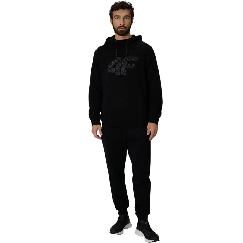 Men's sweatshirt 4F M2548 deep black 4FWMM00TSWSM2548 20S