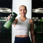 Meteor 650 ml sports bottle dark green