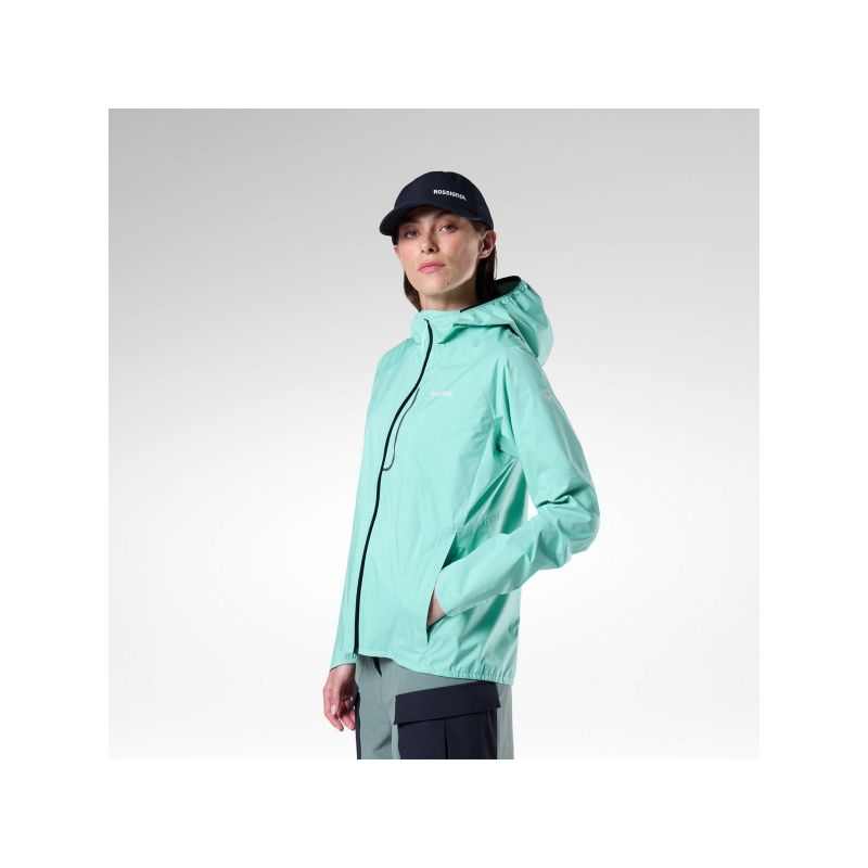 ROSSIGNOL Women's W Rainproof 2.5L Shell Jkt Jacket Gray