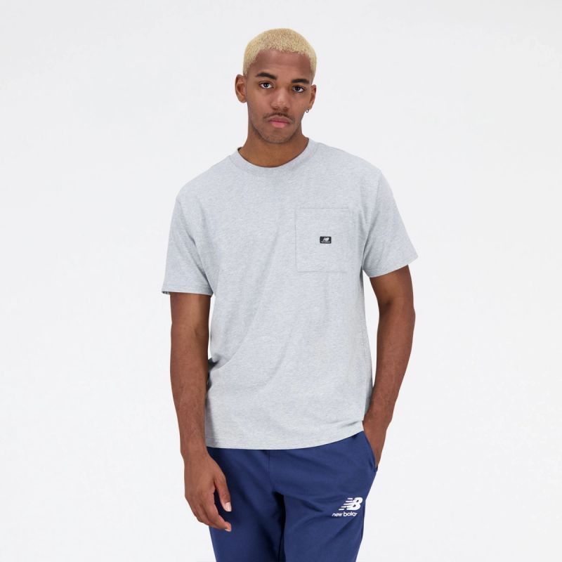 New Balance Essentials Reimagined Cott M MT31542AG t-shirt Clothing/Lifestyle/T-shirts/New Balance New Balance