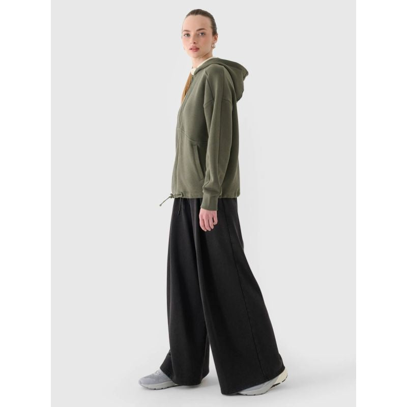 Women's sweatshirt with a hood, 4F 4FRAW24TSWSF2055-43S 4f