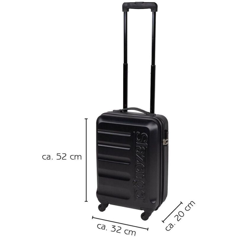 SET OF 3 SUITCASE 18/22/26 INCHES BLACK SLAZENGER Accessories Your Sports Performance