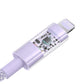 Baseus Gem USB C-IP Cable 20W 2m (Purple) In preparation Your Sports Performance