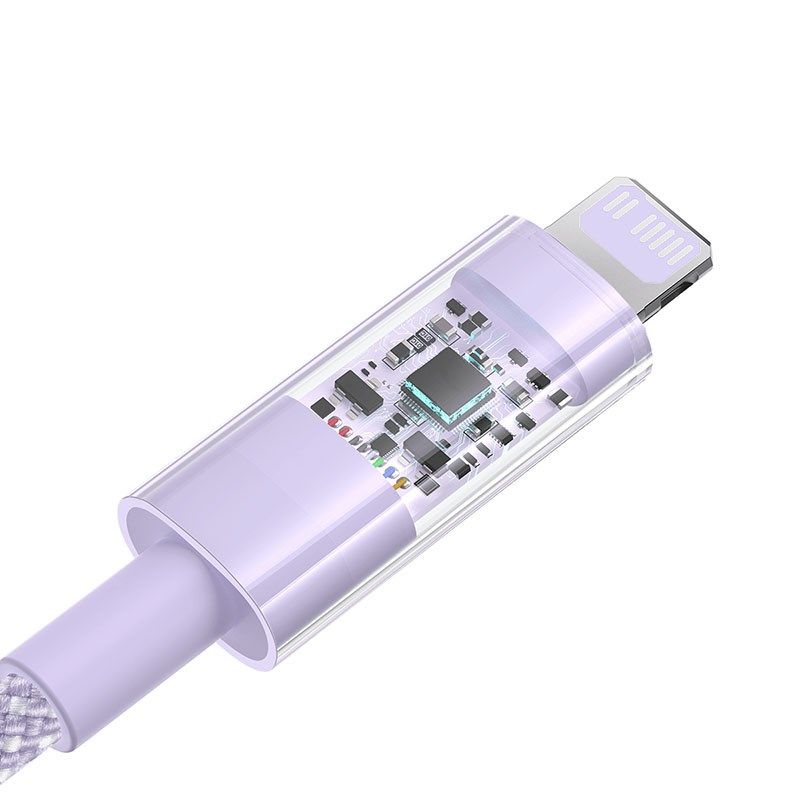 Baseus Gem USB C-IP Cable 20W 2m (Purple) In preparation Your Sports Performance