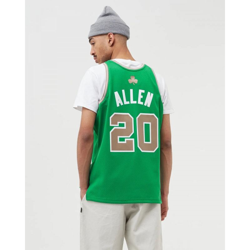 Mitchell &amp;Ness NBA Boston Celtics Swingman Jersey Celtics 07 Ray Allen SMJYGS20008-BCEKYGN07RAL Clothing/Lifestyle/T-shirts/Mitchell & Ness Your Sports Performance
