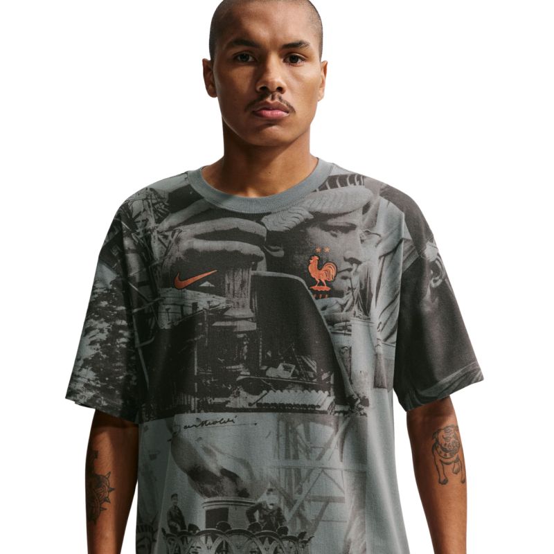 Nike FFF Iron Men's T-Shirt Gray IQ2261 068