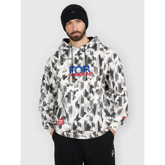 Men's loose hooded sweatshirt 4F 4FRAW25TSWSM2569-91A 4f