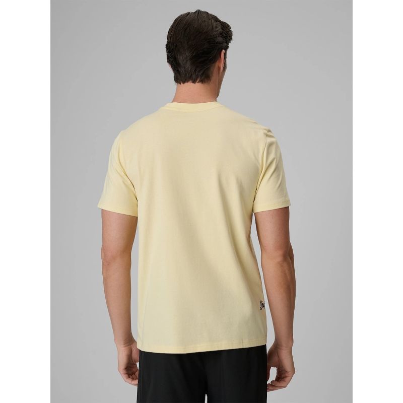 Men's regular printed T-shirt 4F 4FRSS26TTSHM4301-73S