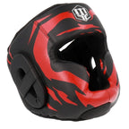 MASTERS KSS-FIGHT-GEAR boxing helmet black and red Masters