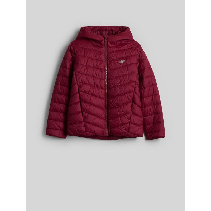 Girls' jacket with synthetic filling 4F 4FJRAW26TDJAF1054-60S