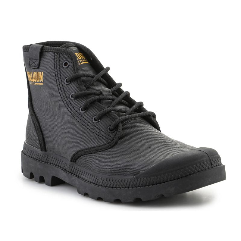 Palladium PAMPA HI COATED U 74375-008-M Black shoes Footwear/Lifestyle/Palladium Your Sports Performance