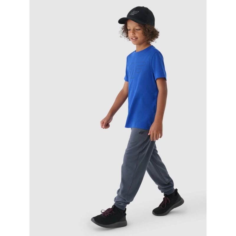 Boy's printed T-shirt 4F 4FJWMM00TTSHM1627-36S