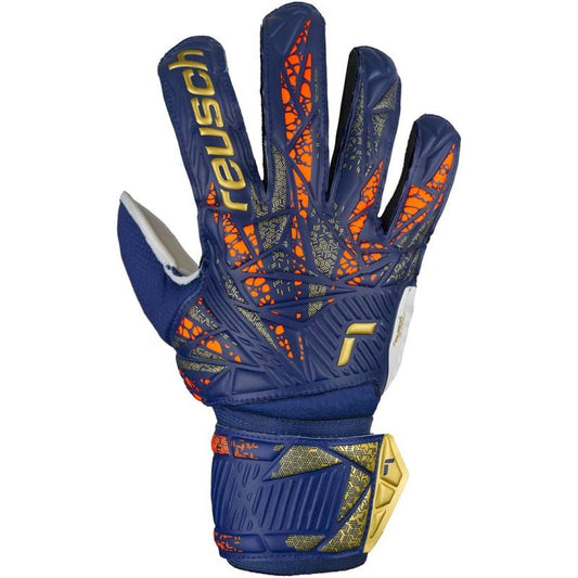 Reusch Attrakt Grip Jr 5472815 4410 goalkeeper gloves Accessories/Gloves Your Sports Performance